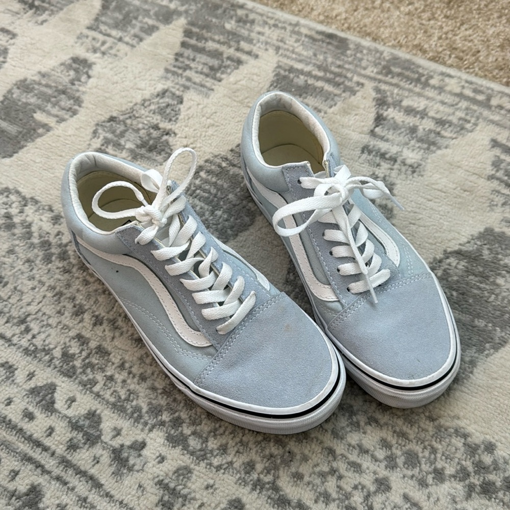 Baby Blue Old Skool Vans